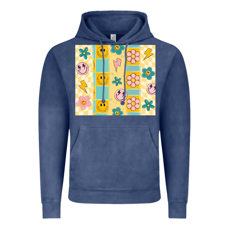 Retro Daisy Vintage Hoodie by MaliasSmallBusiness | Teevron