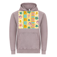Vintage Zinc retro daisy Vintage Hoodie - MaliasSmallBusiness