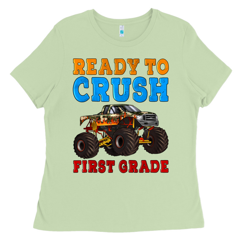 Ready To Crush First Grade Ladies Tee by Artiststas | Teevron