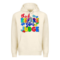 Tofu think before you judge Premium Hoodie - CowGirlArtShop