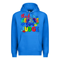 True Royal think before you judge Premium Hoodie - CowGirlArtShop
