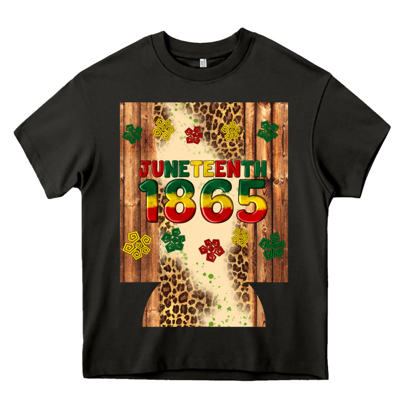 Juneteenth 1865 12 Oz Can Cooler (regular) Heavy Core Tee by Artiststas | Teevron