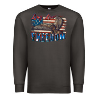 Smoke Long live freedom 4th of july Premium Sweatshirt - CowGirlArtShop