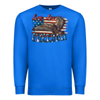 True Royal Long live freedom 4th of july Premium Sweatshirt - CowGirlArtShop