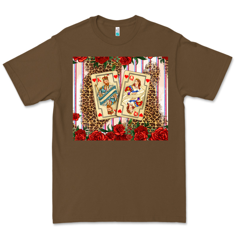Valentines Day Playing Cards Premium Tee by AdoDesignShop | Teevron