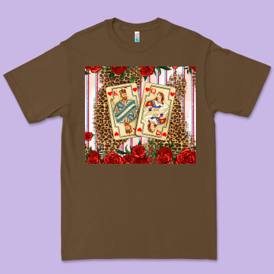 Valentines Day Playing Cards Premium Tee Designed By Adodesignshop