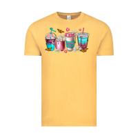 Vintage Mustard mom fuel coffee cups Vintage Tee - NancyCooperArtShop