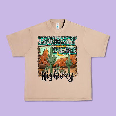 Honky Tonk Highway Urban Heavy Tee Designed By Adodesignshop