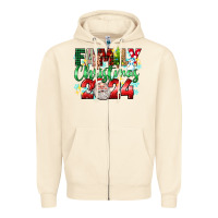 Sandshell family christmas 2024 Zipper Hoodie - texasbilliewilder