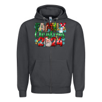 Smoke family christmas 2024 Zipper Hoodie - texasbilliewilder