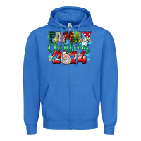 True Royal family christmas 2024 Zipper Hoodie - texasbilliewilder