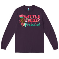 Plum little miss preschool Long Sleeve Tee - BundleAndBundleShop