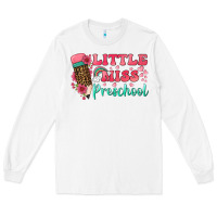 White little miss preschool Long Sleeve Tee - BundleAndBundleShop
