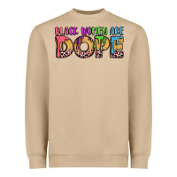 Mushroom black women are dope Heavyweight Sweatshirt - LillyAllenDesigns