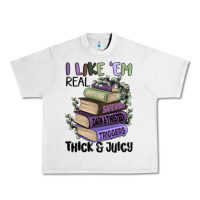 Lunar Rock i like them real thick and juicy books Urban Heavy Tee - MaliasSmallBusiness