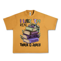 Peanut Butter i like them real thick and juicy books Urban Heavy Tee - MaliasSmallBusiness