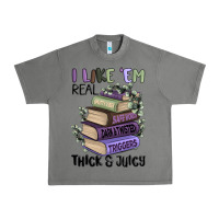 Tornado i like them real thick and juicy books Urban Heavy Tee - MaliasSmallBusiness