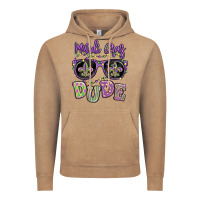 Vintage Coffee mardi gras dude Vintage Hoodie - MaliasSmallBusiness