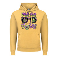 Vintage Mustard mardi gras dude Vintage Hoodie - MaliasSmallBusiness