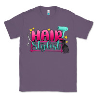 Lavender hair stylist Classic Tee - MaliasSmallBusiness