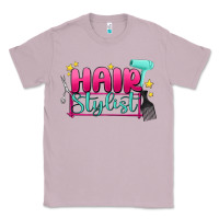 Lilac hair stylist Classic Tee - MaliasSmallBusiness