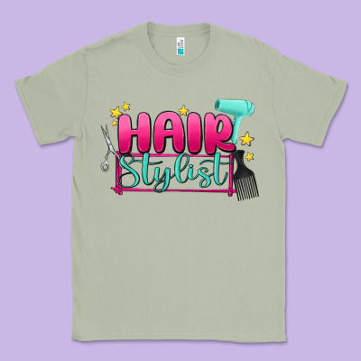 Hair Stylist Classic Tee Designed By Maliassmallbusiness