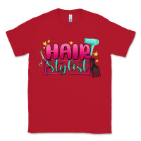 Red hair stylist Classic Tee - MaliasSmallBusiness