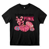 Black in october we wear pink Heavy Core Tee - JahusDesignShop