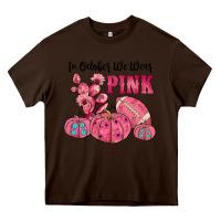 Chocolate Brown in october we wear pink Heavy Core Tee - JahusDesignShop