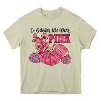 Mossy in october we wear pink Heavy Core Tee - JahusDesignShop