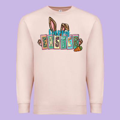 Happy Easter Easter Day Premium Sweatshirt Designed By Cowgirlartshop