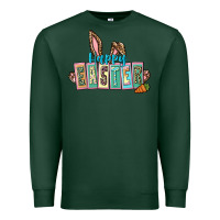 Sports Green Happy Easter Easter Day Premium Sweatshirt - CowGirlArtShop