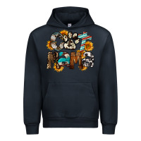 Navy Cat  Mama Urban Hoodie - FaDigitalArtStudio