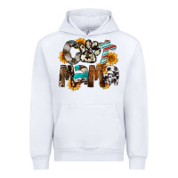 White Cat  Mama Urban Hoodie - FaDigitalArtStudio