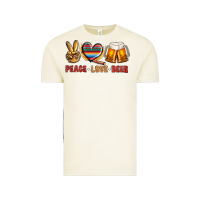 Vintage Arctic peace love beer Vintage Tee - NancyCooperArtShop
