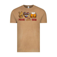 Vintage Camel peace love beer Vintage Tee - NancyCooperArtShop