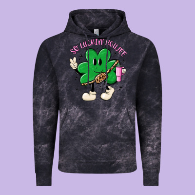 So Luckin Boujee Vintage Hoodie Designed By Maliassmallbusiness