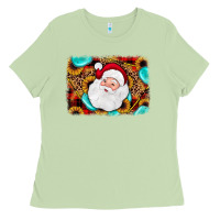Matcha santa background Ladies Tee - JahusDesignShop