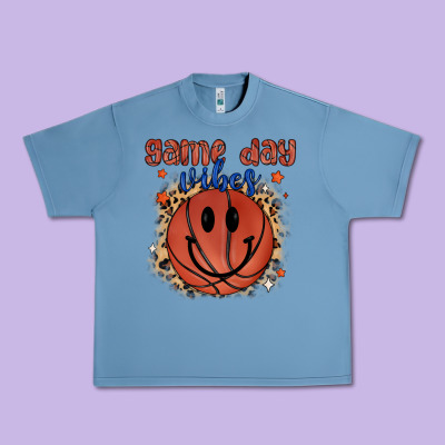 Game Day Vibes Urban Heavy Tee Designed By Maliassmallbusiness