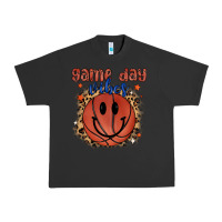 Pigment Black game day vibes Urban Heavy Tee - MaliasSmallBusiness