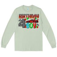 Matcha birthday boy 4 Long Sleeve Tee - BundleAndBundleShop