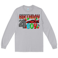 Moon Dust birthday boy 4 Long Sleeve Tee - BundleAndBundleShop