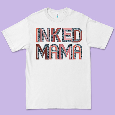 Inked Mama Premium Tee Designed By Jahusdesignshop