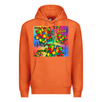 Carrot autism puzzle piece Premium Hoodie - CowGirlArtShop