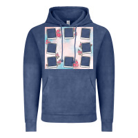 Vintage Denim add your text photo collage life Vintage Hoodie - MaliasSmallBusiness