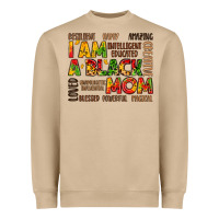 Mushroom i am a black mom Heavyweight Sweatshirt - LillyAllenDesigns