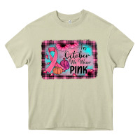 Mossy in october we wear pink Heavy Core Tee - JahusDesignShop