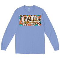 Colony Blue fall in love license plate Long Sleeve Tee - BundleAndBundleShop