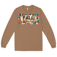 Toasted Coconut fall in love license plate Long Sleeve Tee - BundleAndBundleShop