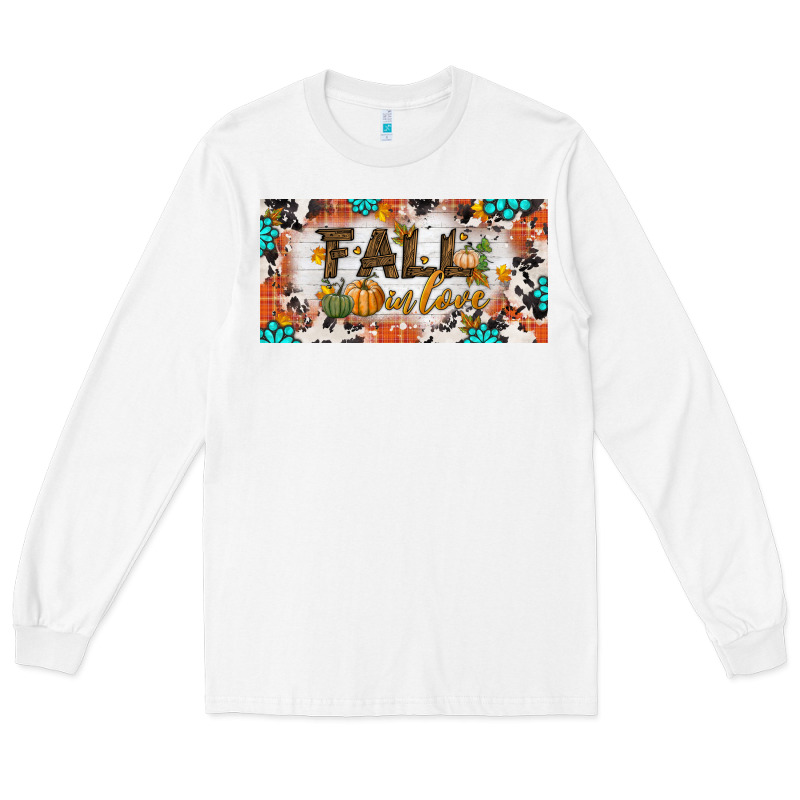 Fall In Love License Plate Long Sleeve Tee by BundleAndBundleShop | Teevron